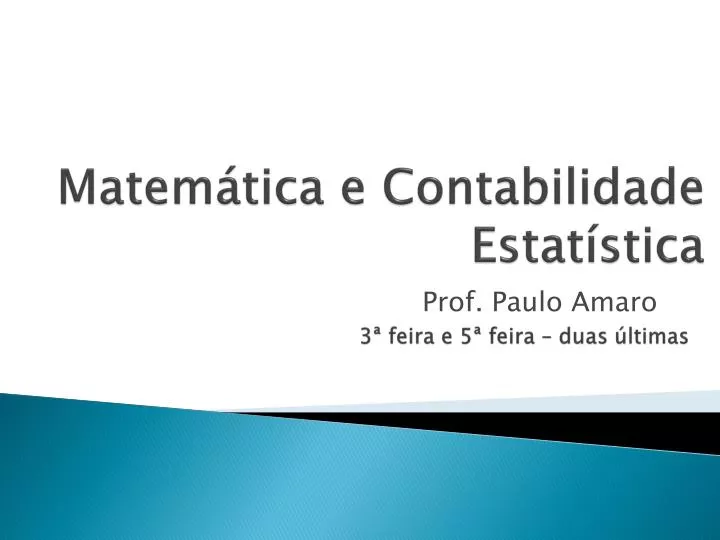 matem tica e contabilidade estat stica