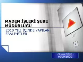 maden ler ube m d rl