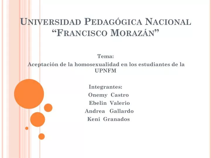 universidad pedag gica nacional francisco moraz n