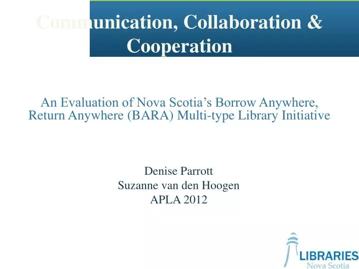 communication collaboration cooperation