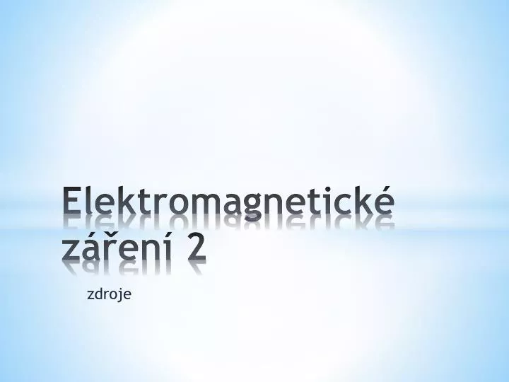 elektromagnetick z en 2