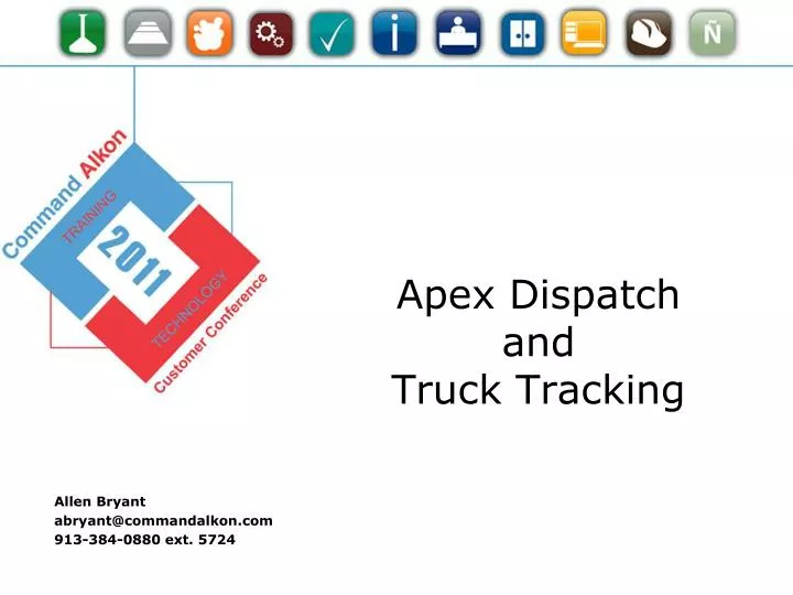 apex dispatch and truck tracking