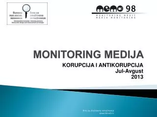 MONITORING MEDIJA