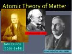Atomic Theory of Matter - slide 1