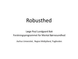 robusthed