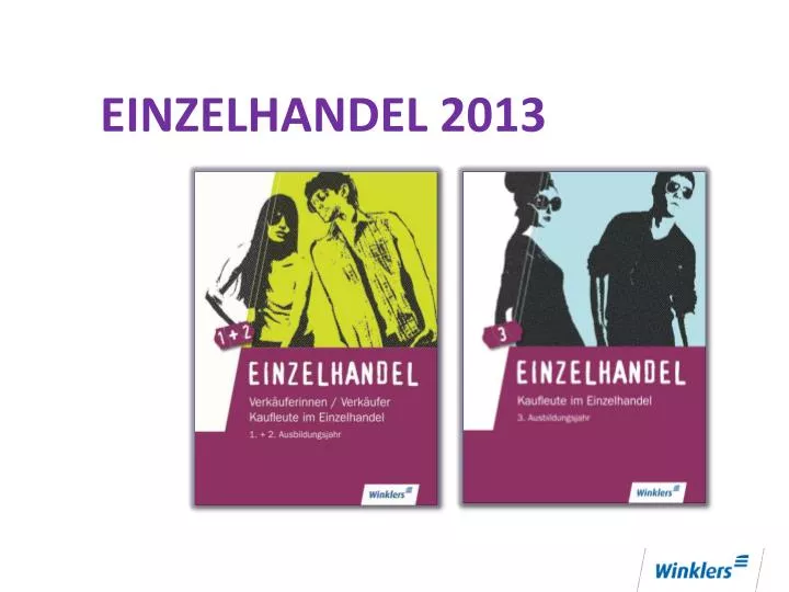 einzelhandel 2013