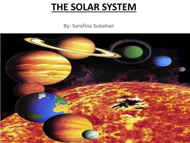 the solar system