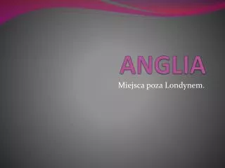anglia