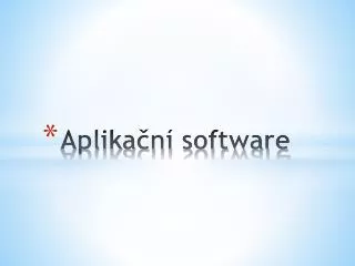 aplika n software