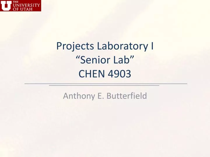 projects laboratory i senior lab chen 4903