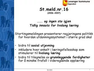 st meld nr 16 2006 2007