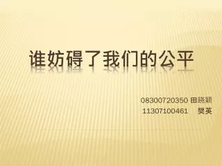 08300720350 11307100461