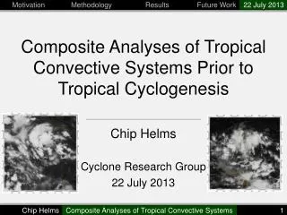 Composite Analyses of Tropical Convective Systems Prior to Tropical Cyclogenesis