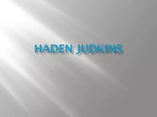 Haden judkins