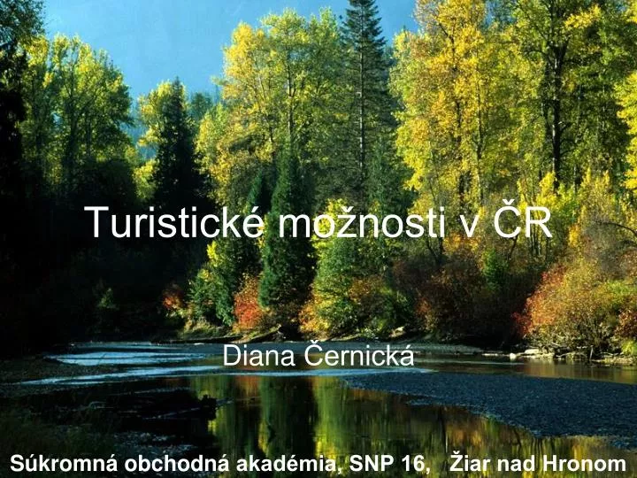 turistick mo nosti v r