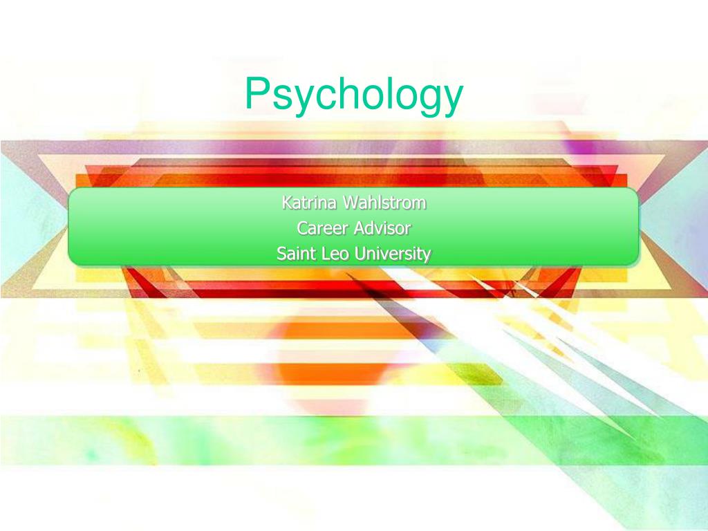PPT - Psychology PowerPoint Presentation, free download - ID:3233544