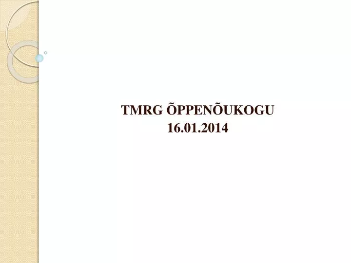 tmrg ppen ukogu 16 0 1 201 4