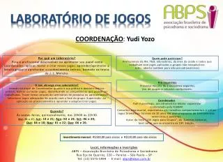 Local, Informações e Inscrições ABPS – Associação Brasileira de Psicodrama e Sociodrama