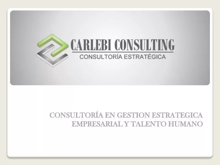 consultor a en gestion estrategica empresarial y talento humano