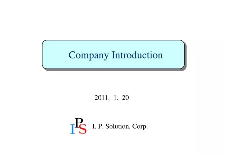 i p solution corp