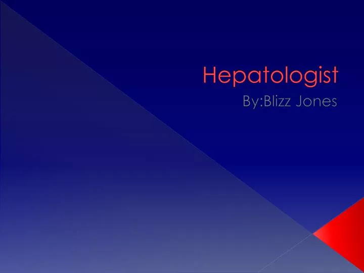 hepatologist