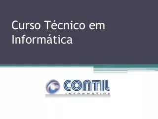 curso t cnico em inform tica