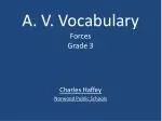 Engaging Forces - Vocabulary Enrichment for Grade 3 Students - slide 1