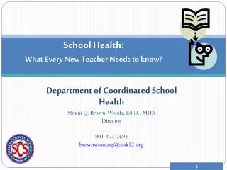 School Health: What Every New Teacher Needs to know?