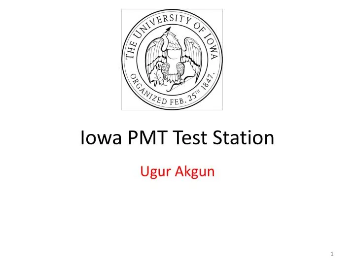 iowa pmt test station