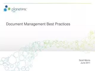 Document Management Best Practices