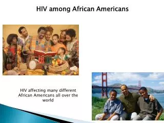 HIV among African Americans