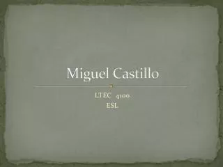 Miguel Castillo