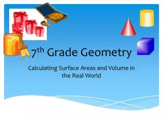 7 th Grade Geometry