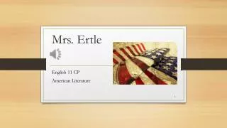 Mrs. Ertle