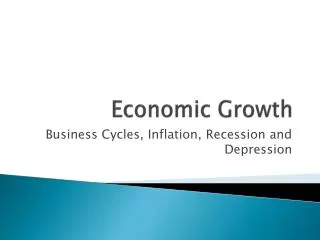 economic growth