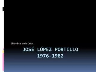 el umbral de la crisis