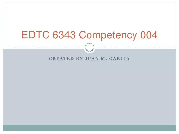 edtc 6343 competency 004
