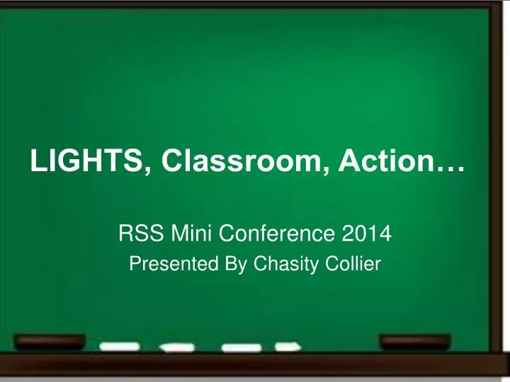 lights classroom action