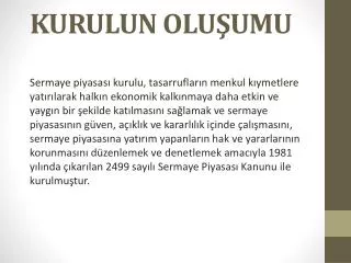 kurulun olu umu