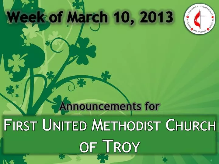 first united methodist church of troy