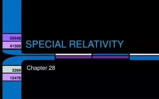 Special Relativity