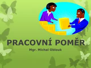 pracovn pom r