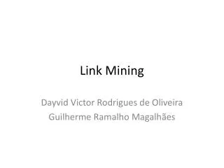 link mining