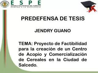 predefensa de tesis