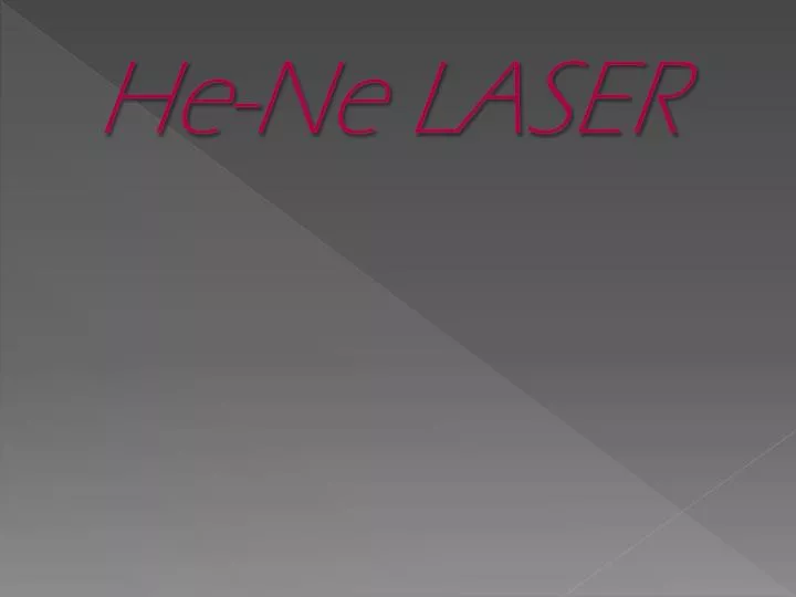he ne laser