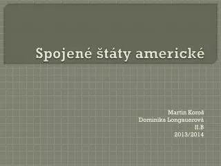 spojen t ty americk