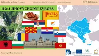 119e 1 jihov chodn evropa
