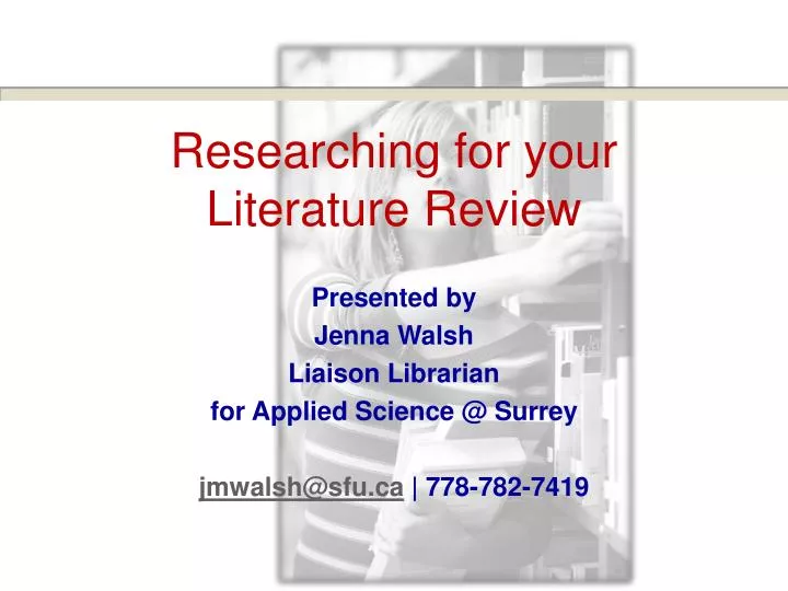 researching for your literature review