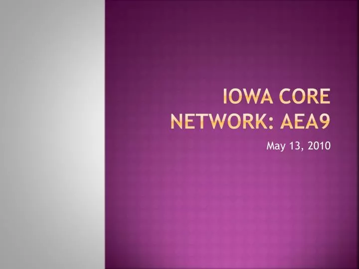iowa core network aea9