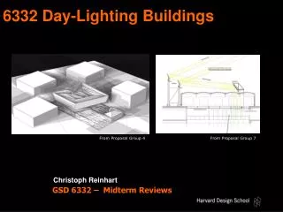 6332 Day-Lighting Buildings